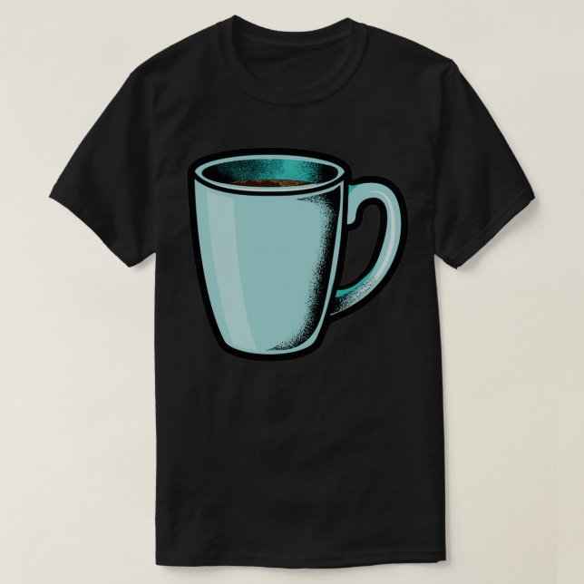 Kaffee Coffein Caf Espresso Cappuccino 17 T-Shirt (Design vorne)