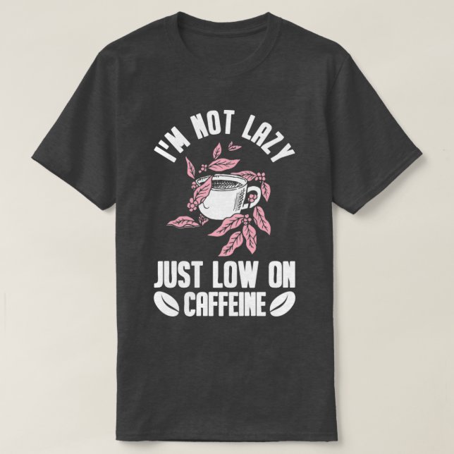 Kaffee Coffein Caf Espresso Cappuccino 22 T-Shirt (Design vorne)