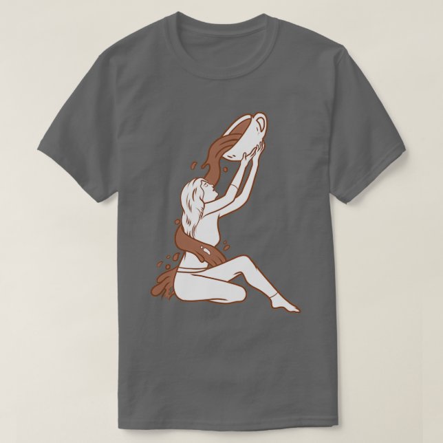 Kaffee Coffein Caf Espresso Cappuccino 23 T-Shirt (Design vorne)