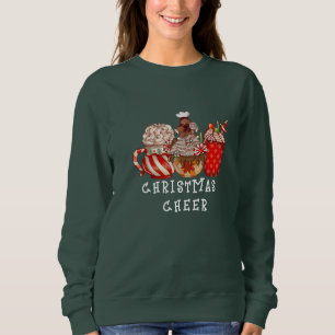 Kaffee & Creme Kaffeeliebhaber Weihnachten Sweatshirt