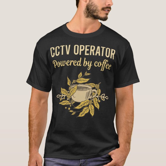 Kaffee - CTV-Betreiber T-Shirt (Vorderseite)