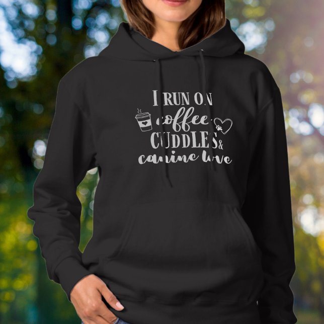 Kaffee, Cuddles und Kaninchen-Liebe Hoodie (Von Creator hochgeladen)
