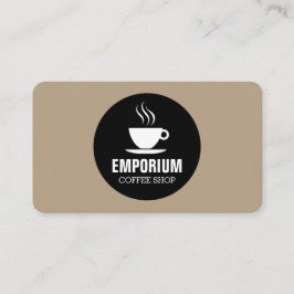 Kaffee-Cup Circle - Kaffee b69f85 Visitenkarte