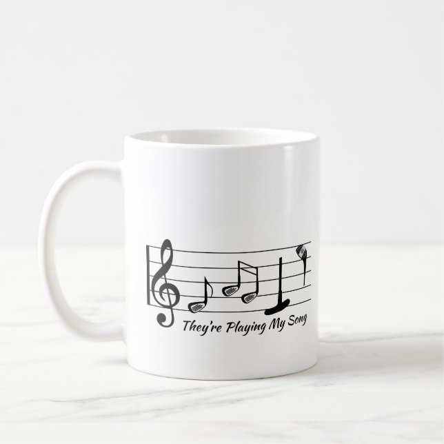 Kaffee-Cup: Golf Kaffeetasse (Links)