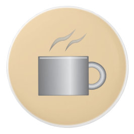 Kaffee-Cup-Keramik Keramikknauf