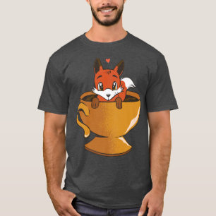Kaffee Cup Niedlich für Hot Espresso Kaffee Lover T-Shirt