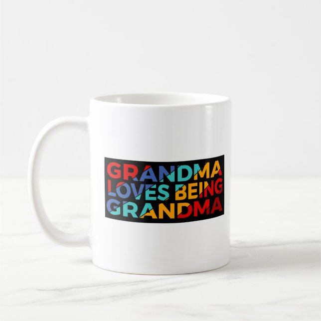 Kaffee-Cup: Oma-Lieben werden Oma Kaffeetasse (Links)