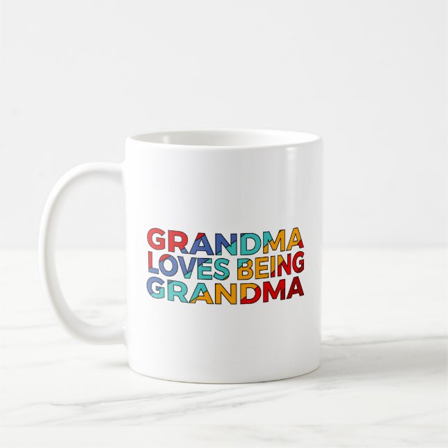 Kaffee-Cup: Oma-Lieben werden Oma Kaffeetasse (Links)