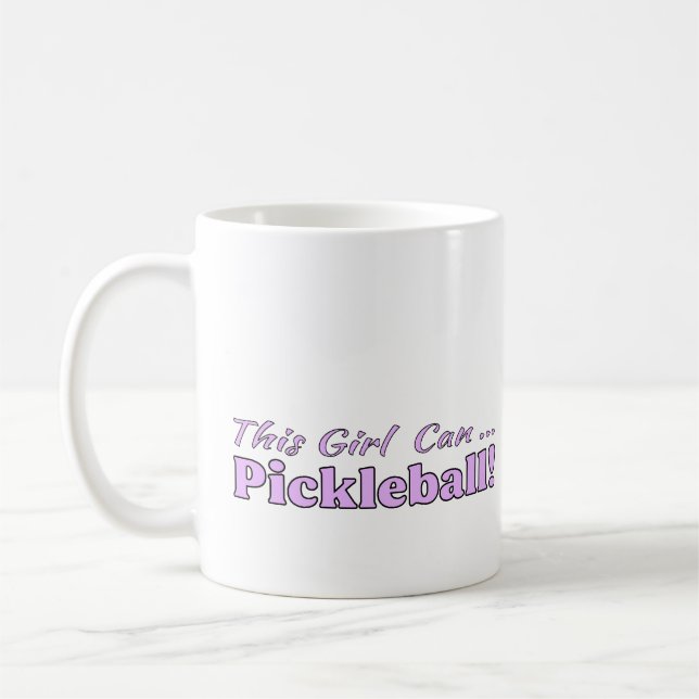 Kaffee-Cup: Pickleball Kaffeetasse (Links)