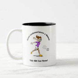 Kaffee-Cup: Softball Zweifarbige Tasse