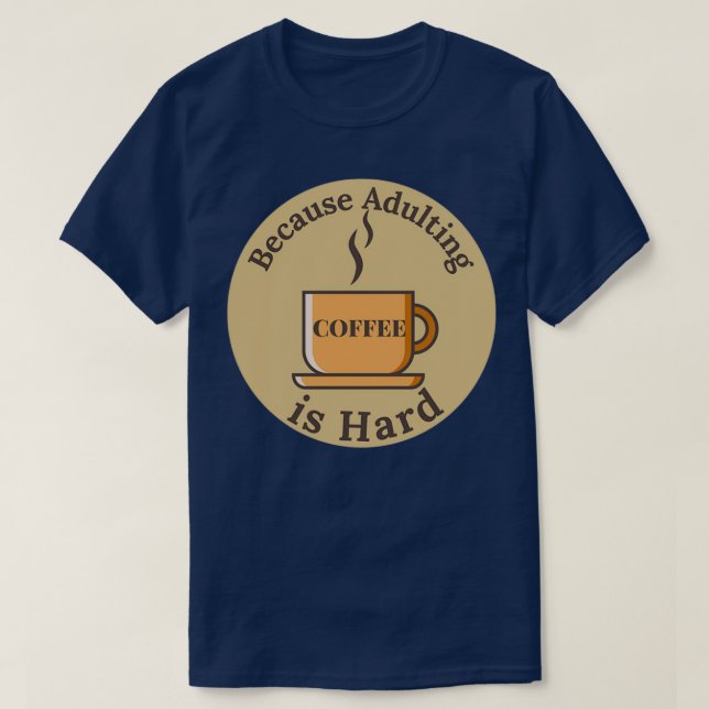 Kaffee-Cup Vintag 2 T-Shirt (Design vorne)
