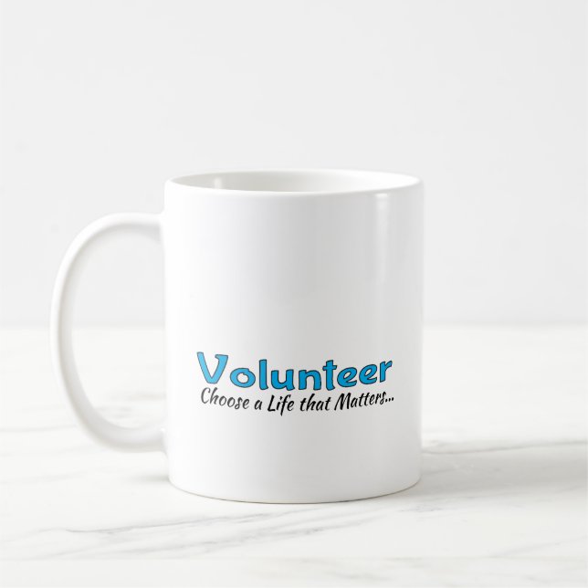 Kaffee-Cup: Volunteer Kaffeetasse (Links)