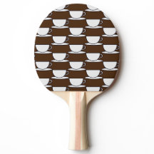 Kaffee Cups Ping Pong Paddle