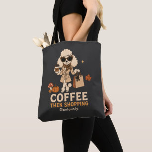 Kaffee Dann Einkaufen Offensichtlich Pudel-Mama-Ge