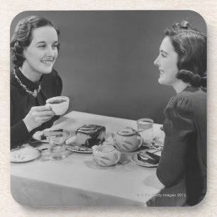 Kaffee-Datum Getränkeuntersetzer