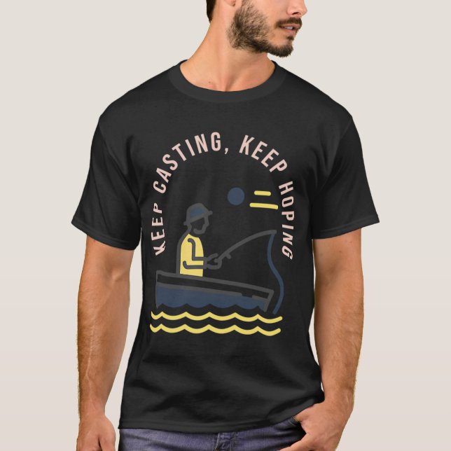 Kaffee der geheime Köder T-Shirt (Vorderseite)