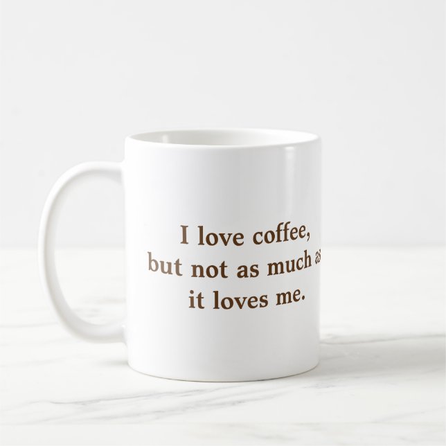 Kaffee der Liebe I… Kaffeetasse (Links)