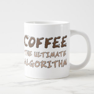 Kaffee Der ultimative Algorithmus Lustiger Program Jumbo-Tasse