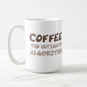 Kaffee Der ultimative Algorithmus Lustiger Program Kaffeetasse