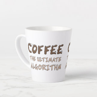 Kaffee Der ultimative Algorithmus Lustiger Program Milchtasse