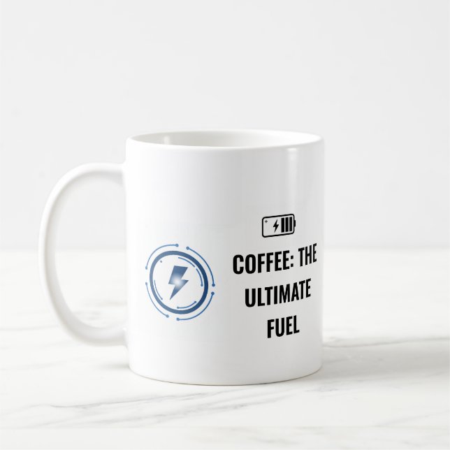 KAFFEE: DER ULTIMATIVE TREIBSTOFF KAFFEETASSE (Links)