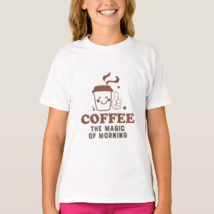 Kaffee der Zauber des Kaffeevormittags T-Shirt