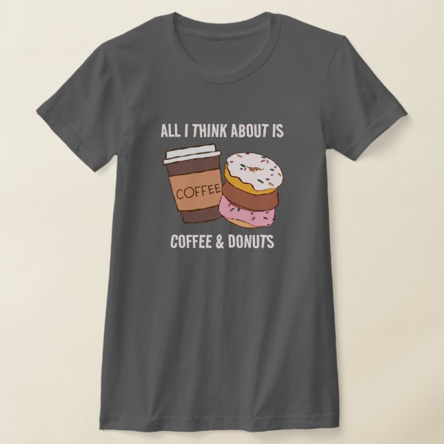Kaffee & Donuts T - Shirt (Ablage )