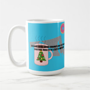 Kaffee, Donuts und Weihnachtsmusik in Maryland  Kaffeetasse