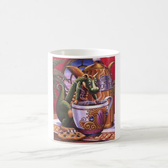 Kaffee-Drache-Tasse Kaffeetasse (Mittel)