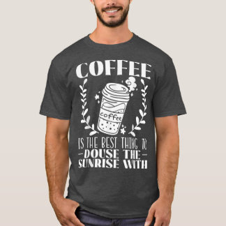 Kaffee Drink Espresso Cappucino Kaffee T-Shirt