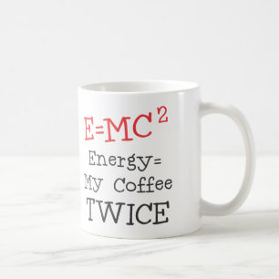Kaffee E=MC2 Kaffeetasse