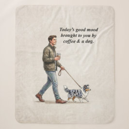 Kaffee & ein Sheltie Kuscheltag Sherpadecke