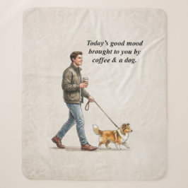 Kaffee & ein Sheltie Kuscheltag Sherpadecke
