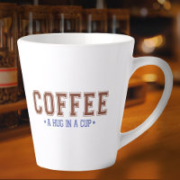 Kaffee: Ein Umarmen in einer Cup-Vielfalt, die Lat