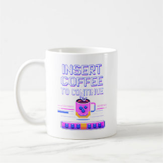 Kaffee einfügen, um Gamer-Kaffee-Pixel fortzusetze Kaffeetasse
