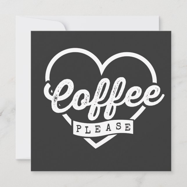 KAFFEE EINLADUNG (Vorderseite)