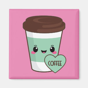 Kaffee Emoji Lover Magnet