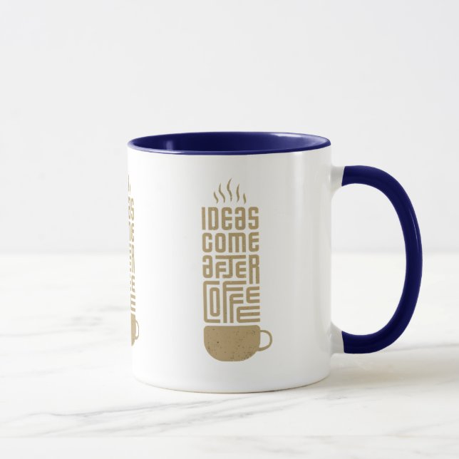 Kaffee entfacht Ideen Tasse (Rechts)