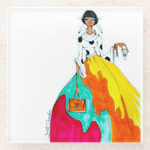 Kaffee-erster GlasUntersetzer