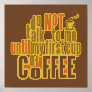 KAFFEE - Erstes Plakat