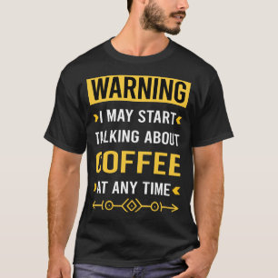 Kaffee Espresso Latte Cappuccino Koffein T-Shirt