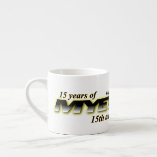 Kaffee (Espresso) Tasse MYETV - 15 Jahre