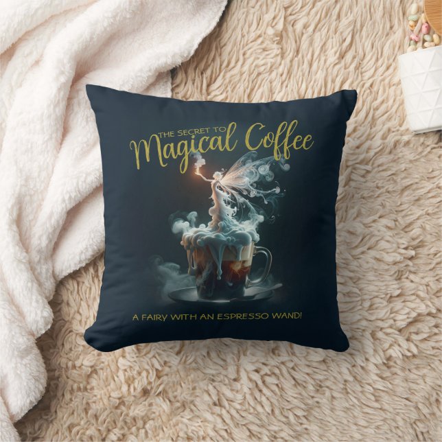 Kaffee Fairy Kissen (Decke)