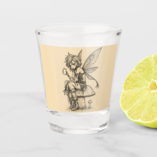 Kaffee Fee Schnapsglas