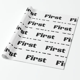 Kaffee First Thunder_Cove Geschenkpapier