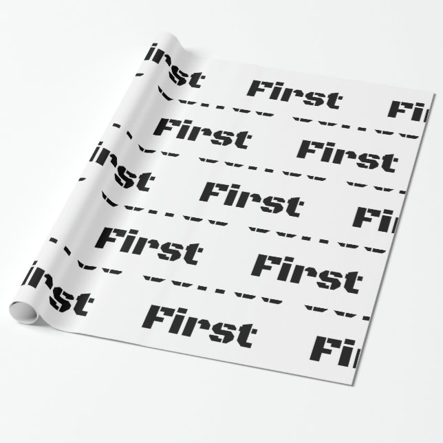 Kaffee First Thunder_Cove Geschenkpapier (Ungerollt)