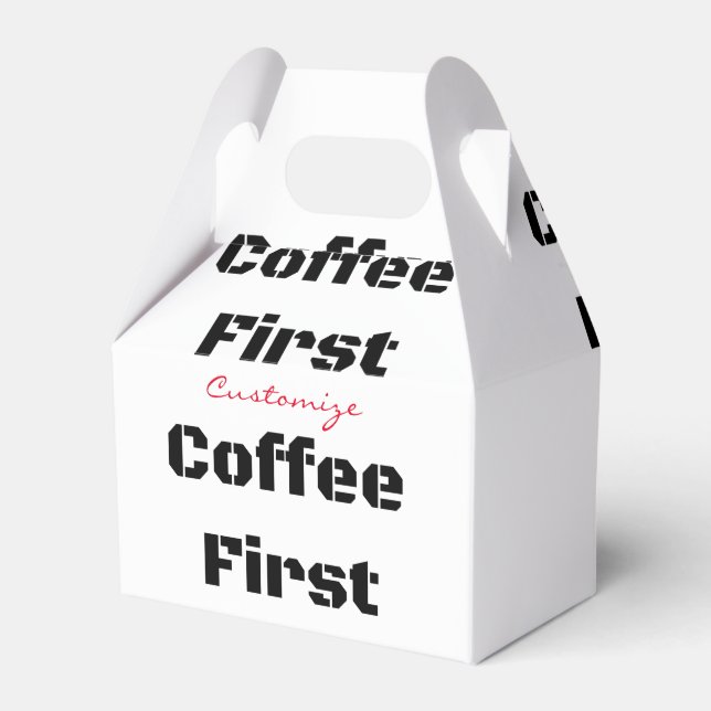 Kaffee First Thunder_Cove Geschenkschachtel (Vorderseite)