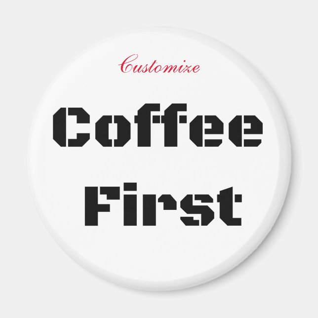 Kaffee First Thunder_Cove Magnet (Vorne)