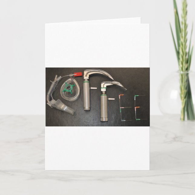 KAFFEE FÜR ANESTHETIKER KARTE (Vorderseite)