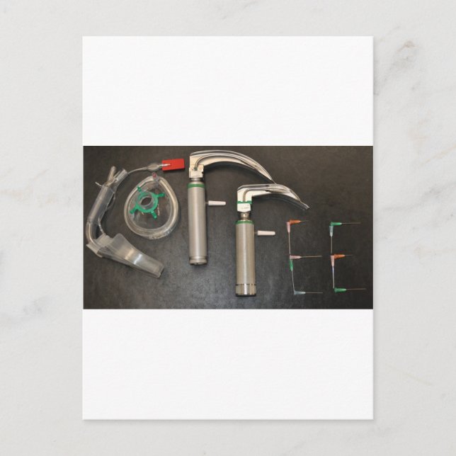 KAFFEE FÜR ANESTHETIKER POSTKARTE (Vorderseite)